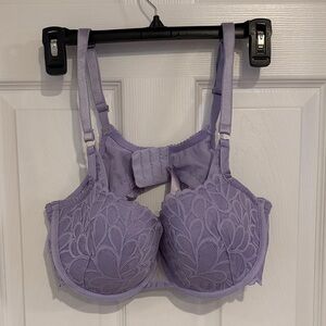63 Savage X Fenty Lavender Lace Underwire Bra 38DD – Romantic & Supportive